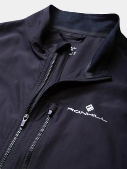 RONHILL Chaleco de running negro. Men's Core Gillet Black