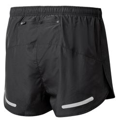 RONHILL Men's Core Split Short All Black