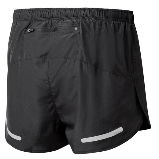RONHILL Men's Core Split Short All Black