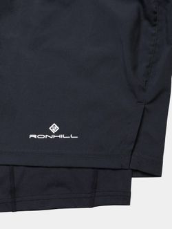 RONHILL Men's Core Twin Short All Black