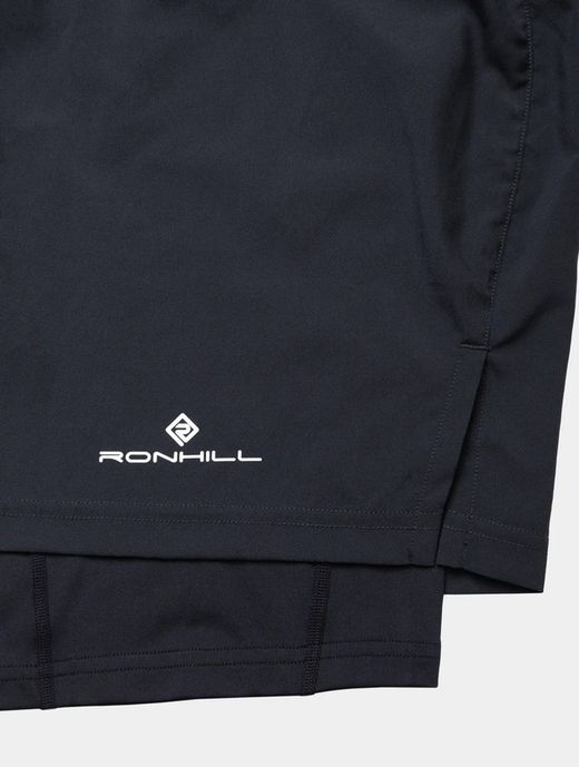 RONHILL Men's Core Twin Short All Black