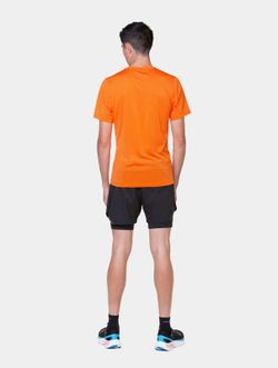 RONHILL Men's Tech Twin 5" Short All Black