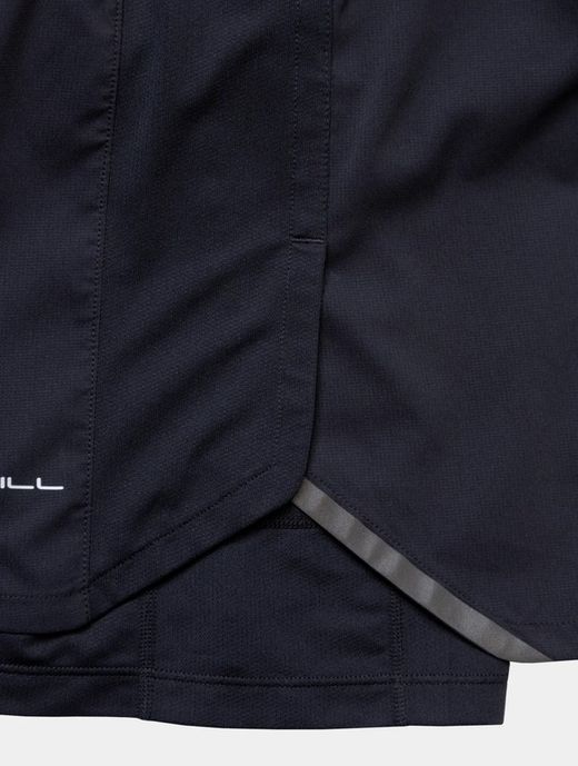 RONHILL Men's Tech Twin 5" Short All Black
