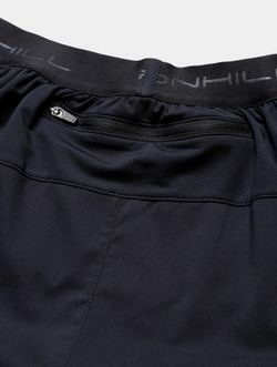 RONHILL Men's Tech Twin 5" Short All Black