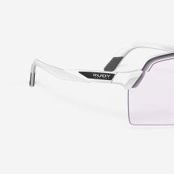 Rudy Project SPINSHIELD PRO White Gloss Impactx™ Photochromic 2laser Purple (SP987569-0000)