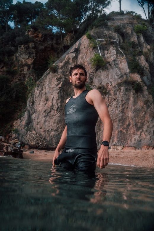 sailfish camiseta térmica negra sin mangas UNISEX