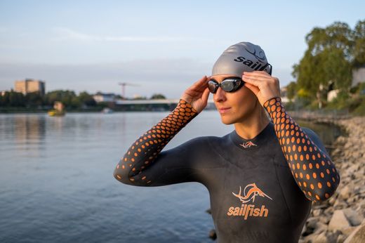 sailfish Ignite 2 Wetsuit Hombre negro/naranja