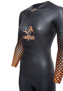 sailfish Ignite 2 Wetsuit Mujer negro/naranja
