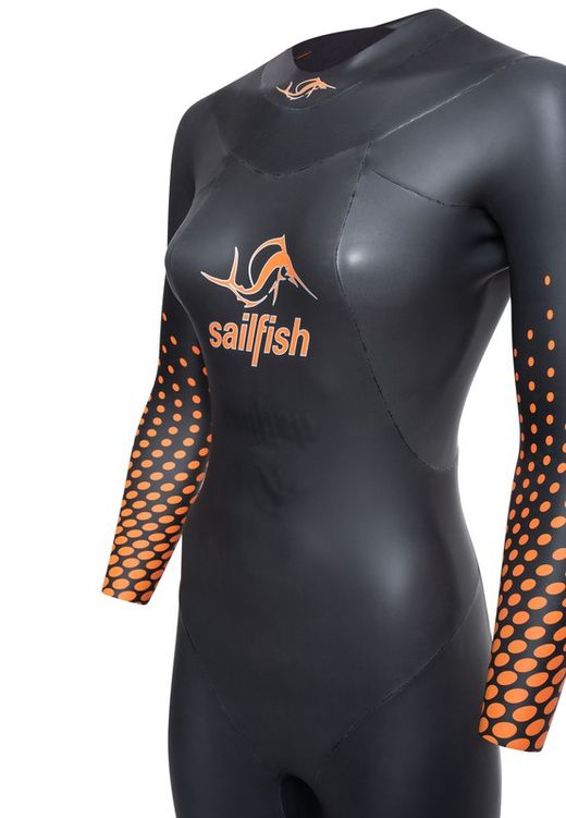 sailfish Ignite 2 Wetsuit Mujer negro/naranja