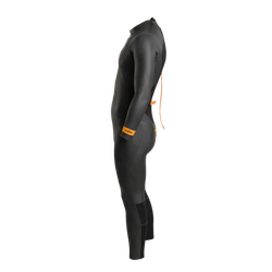 Sailfish IGNITE 3 Wetsuit Hombre Negro/Naranja