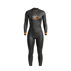 Sailfish IGNITE 3 Wetsuit Mujer Negro/Naranja