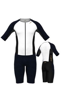 sailfish Mens Aerosuit Pro 3 dark blue/white