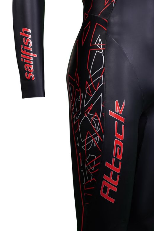 sailfish neopreno hombre Attack 7 negro