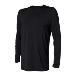 SAXX SLEEPWALKER LS POCKET TEE BLACK