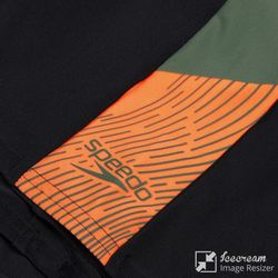 Speedo Boys Dive Aquashort Black/Country Green/Nectarine