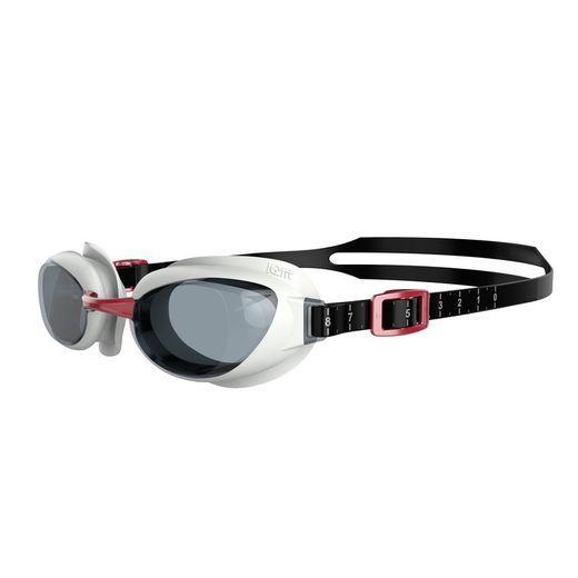 Speedo Gafas Aquapure Black/White/Red/Smoke NEgras Blancas Rojas lente ahumada.