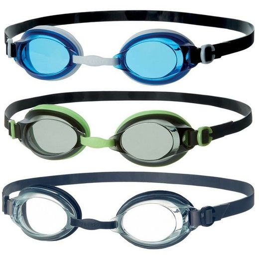 SPEEDO JET GOOGLES LENTE NEGRO Y TRANSPARENTE