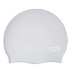 Speedo Long Hair Cap Silicone White