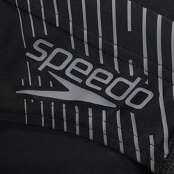 Speedo Mens Medley Logo 7cm Brief Black/Usa Charcoal