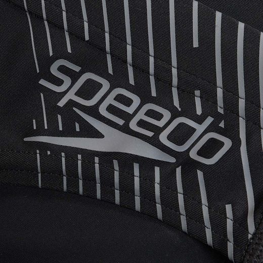 Speedo Mens Medley Logo 7cm Brief Black/Usa Charcoal