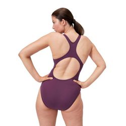 Speedo Womens Digital Printed Medalist Plum Dandy/Siren Red/Nectarine/Picton