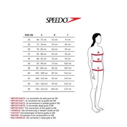 Speedo Womens Placement Laneback Black/Dark Teal/Harlequin Green