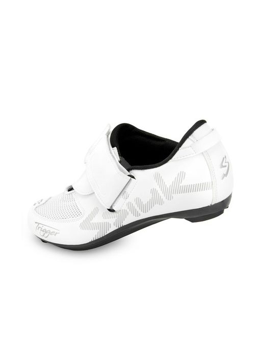 SPIUK Zapatilla Triatlon Trigger Unisex Blanco Mate