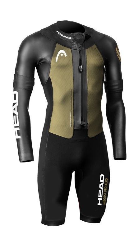 neopreno Head SR myBOOST PRO AERO 4.2.1,5 hombre negro dorado