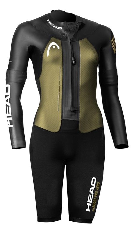 neopreno Head SR myBOOST PRO AERO 4.2.1,5 mujer negro dorado