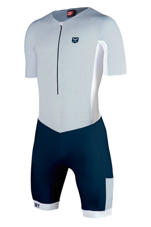 TAYMORY MONO TRIATLON MANGA CORTA AQUA LARGA DISTANCIA 2 POCKETS