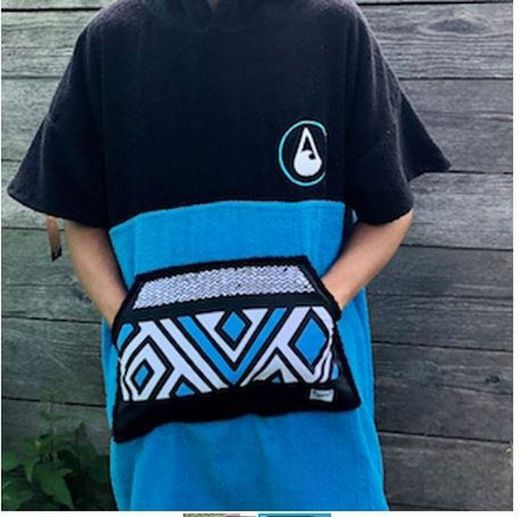 Poncho Bamboo Wave Hawaii