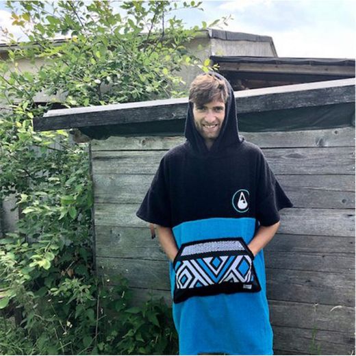 Poncho Bamboo Wave Hawaii