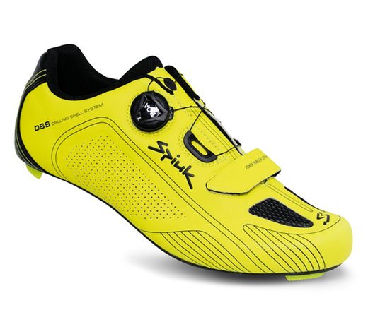 Zapatilla SPIUK carretera ALTUBE Carbono Unisex Amarillo Fluor Mate