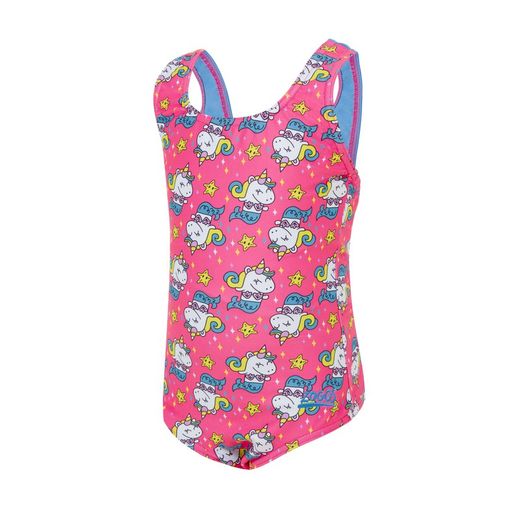 Zoggs Bañador Actionback Tots Niñas Mernicorn print