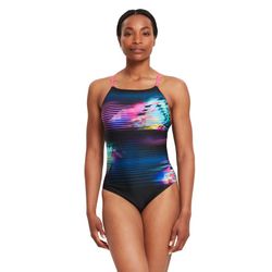 Zoggs Bañador Y close back Mujer Astral print
