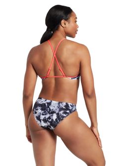 Zoggs Bikini Marble Tri Back 2 Pieces