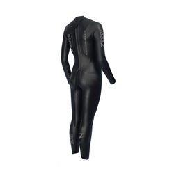 Zoggs Black Marlin Tri-Wetsuit 5.3.1,5 Woman Negro Plata