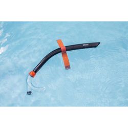 ZOGGS Centre Line Snorkel   Black/Orange