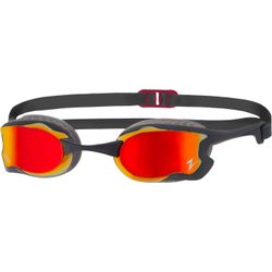 Zoggs gafas Raptor HCB Mirror Gris Negro Espejo Rojo