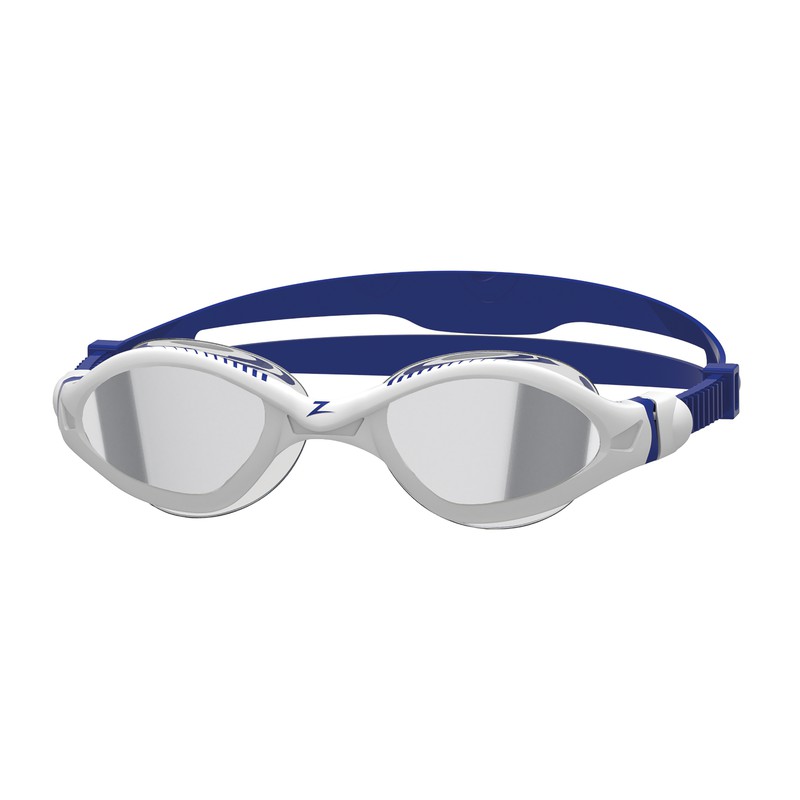 Gafas de natación suecas azul espejo — Tri For Fun