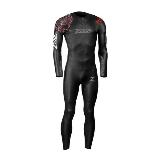 Zoggs OW MyBoost Shell FS 3.2 Man Negro Rojo