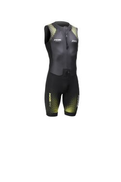 Zoggs PACER pro SHORTY Man Black/Yellow