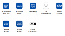 ZOGGS Predator Regular WHITE SMOKE (La clásica)