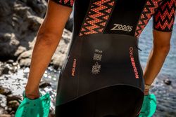 Zoggs RUSHER pro SHORTY Woman Black/Red