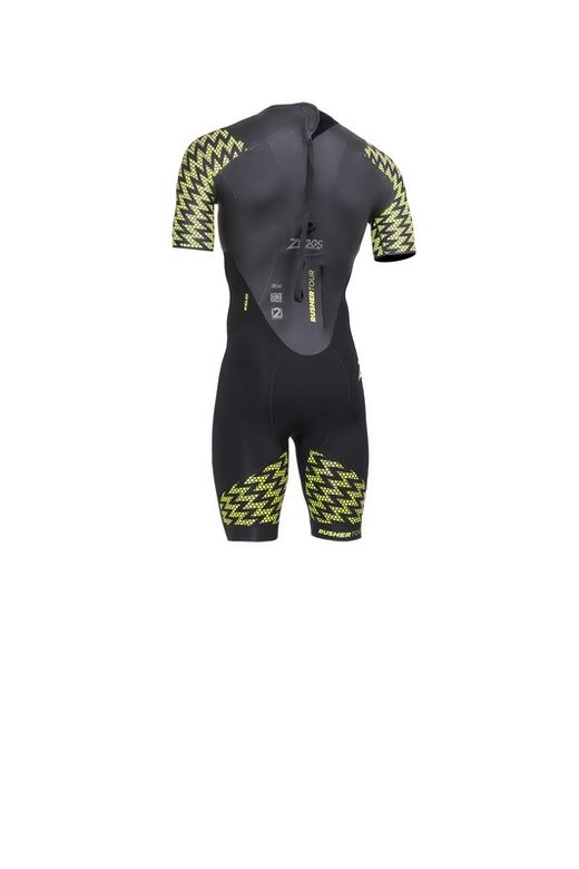 Zoggs RUSHER tour SHORTY Man Black/Yellow