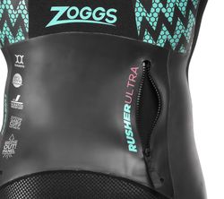 Zoggs RUSHER ultra SHORTY Woman Black/Blue
