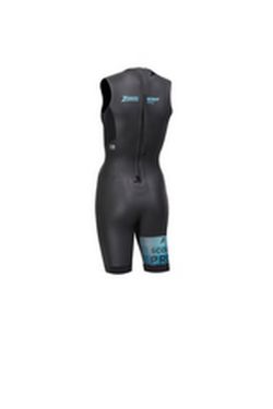 Zoggs SCOUT pro SHORTY Woman Black/Blue