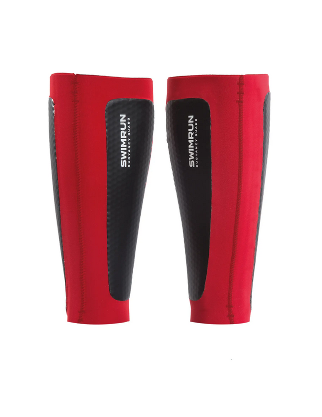 Zoggs SWIMRUN AIR CELL - CALVES  4-2mm Black/Red L
