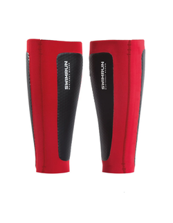 Zoggs SWIMRUN AIR CELL - CALVES  4-2mm Black/Red