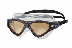 Zoggs gafas Tri-Vision Mask Gris Negro Tintado Copper